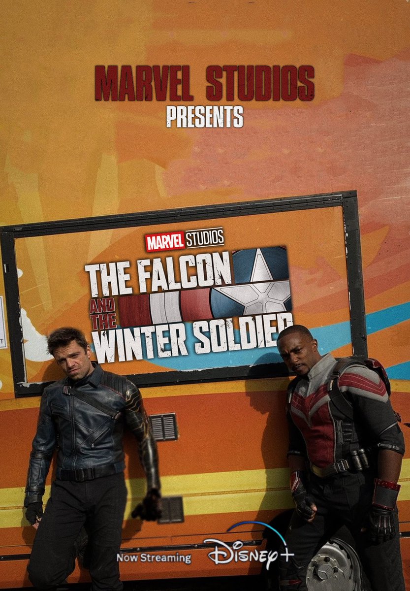 #FalconAndWinterSoldier - Fan Poster [Anthony Mackie, Sebastian Stan Series]
