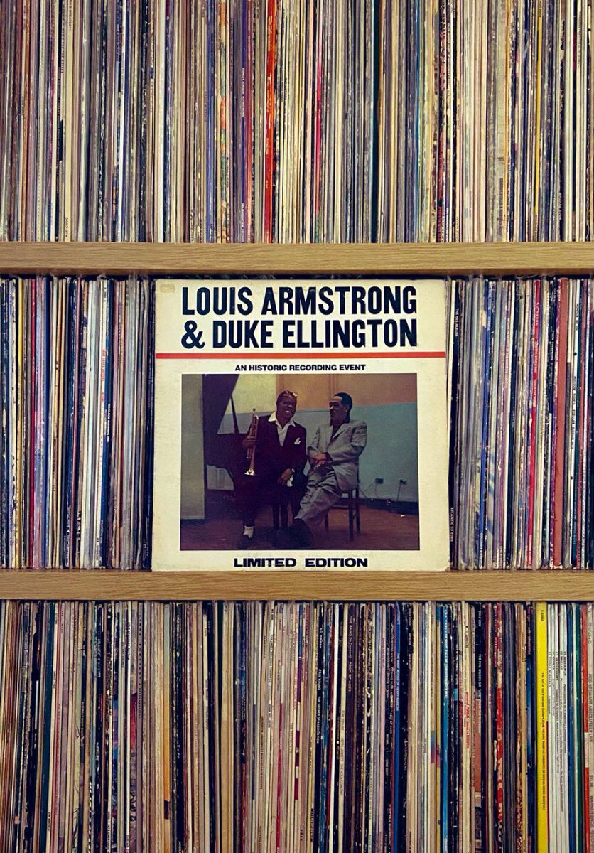 Celebrating #FourthofJuly2023 with #Jazz greats #DukeEllington & #Satchmo🇺🇸