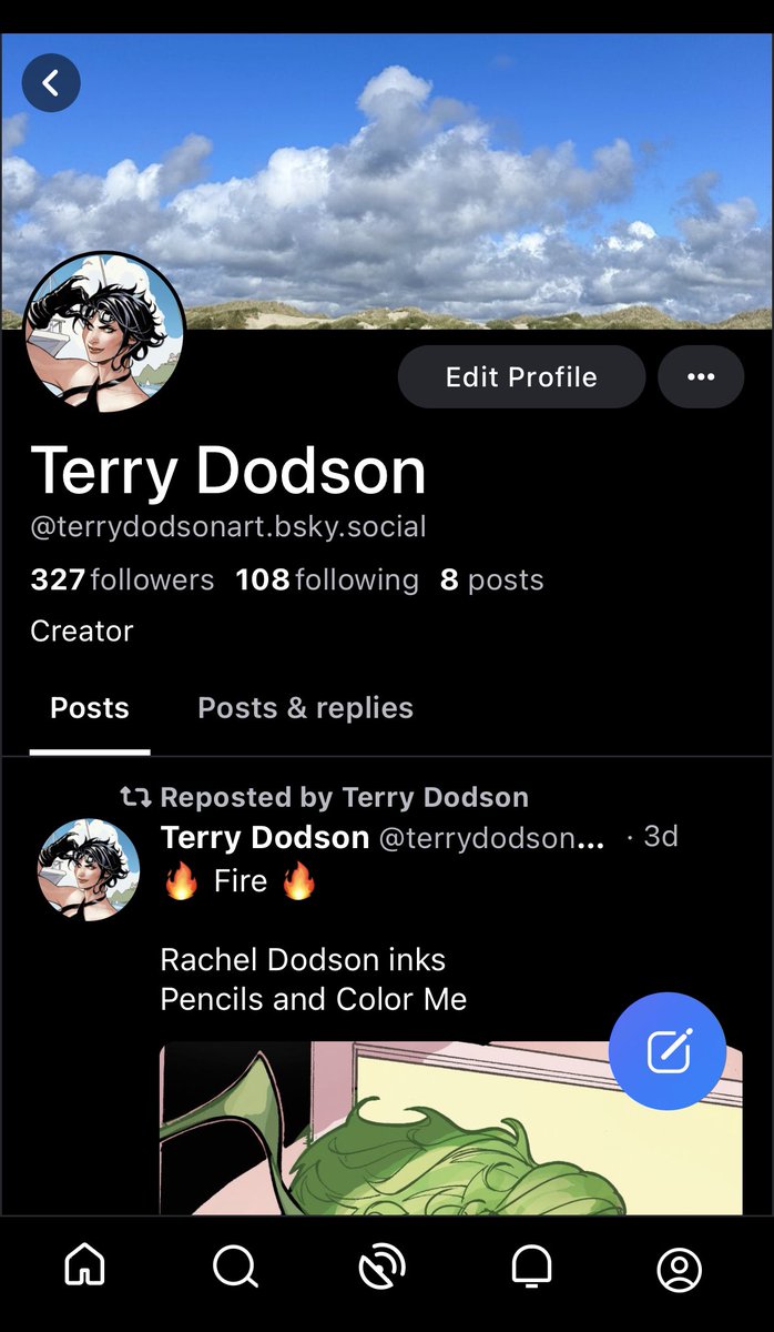 Terry Dodson tweet media