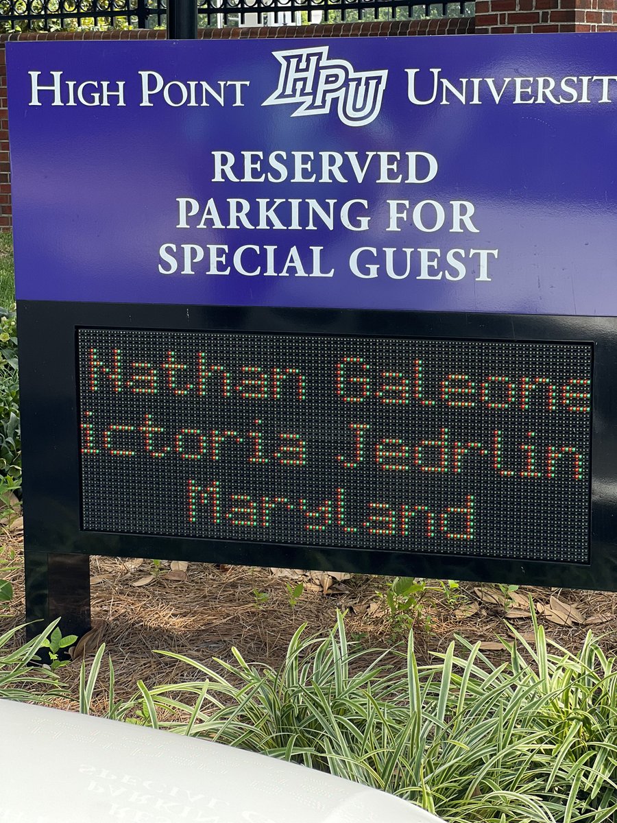 Nathan4253466's tweet photo. Had a lot of fun at @HighPointSports elite camp. https://t.co/9gZpFlpvQG