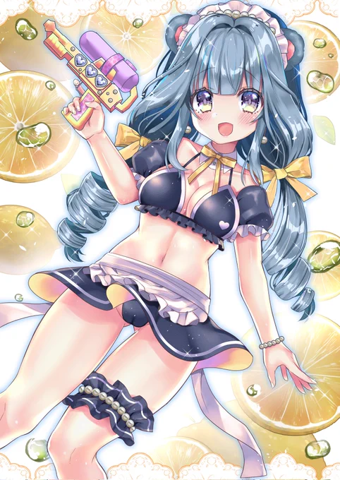 一緒に水遊び #ビキニの日