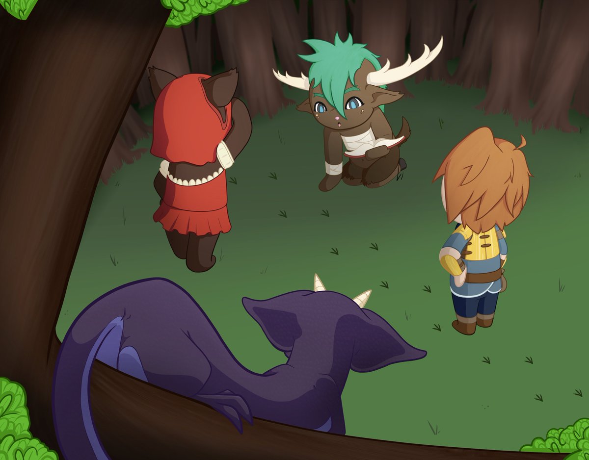 Aradhalia's tweet image. Hello~ I'm Hailey and I do 2D character artwork and illustrations! ⭐️Open For Work ⭐️
💼: aradhaliadesigns.artstation.com
✉️: AradhaliaDesigns@gmail.com
#PortfolioDay #illustration #2D