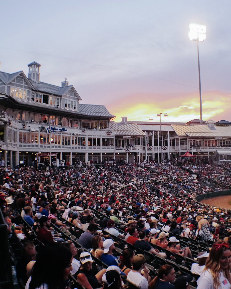 LOTS OF ROUGHRIDERS FANS!!!

A standing room only sellout crowd for the 4th. Thank you to all 12,045 who joined us tonight for the second-largest crowd in franchise history (and the largest July 4th crowd!)