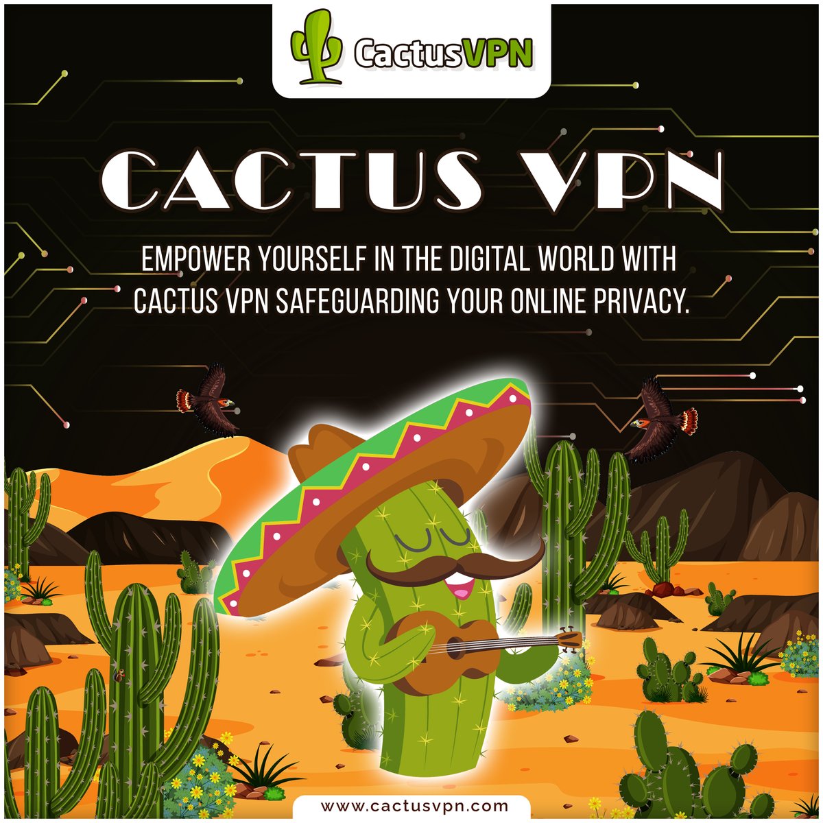 Stay Secure Online with #Cactus VPN-Protect your privacy and browse the internet safely with our advanced encryption. 

Link in Bio

#SecureYourConnections #PrivacyMatters #VPNProtects #VPNProviders #OnlinePrivacy #ProtectYourData  #AccessWithoutRestrictions #OnlineSecurity #USA