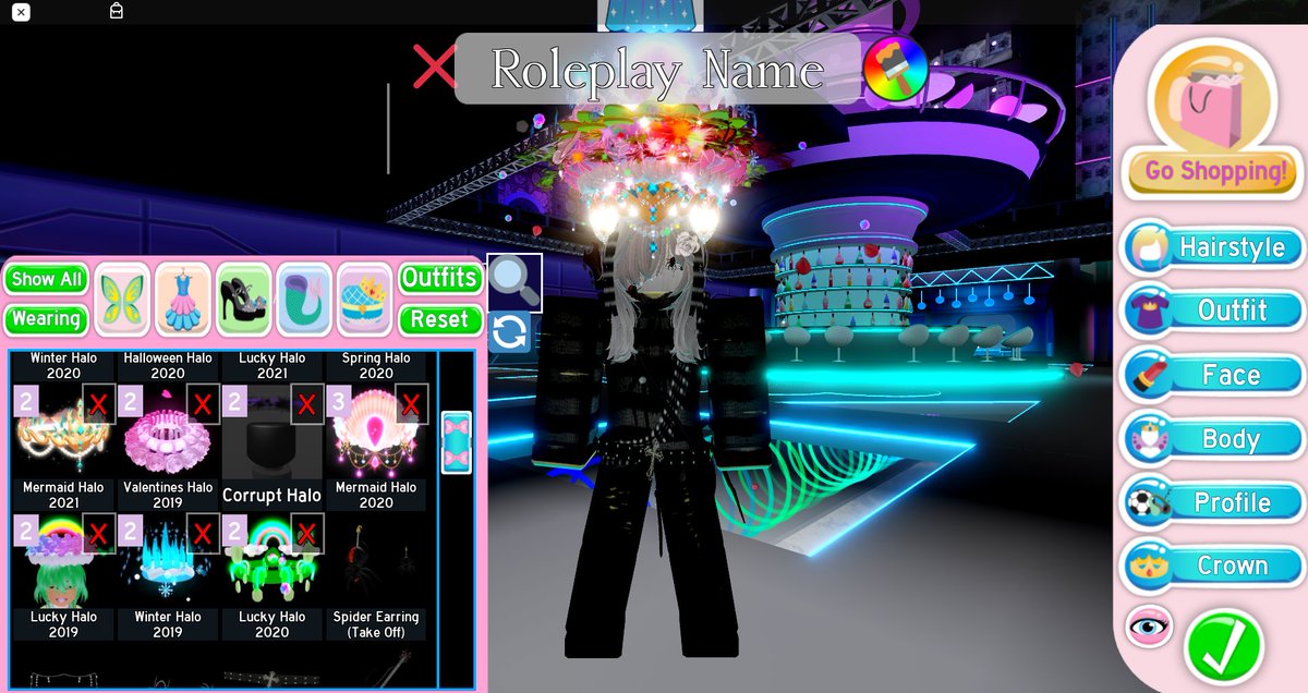 Badfemo's tweet image. #royalehigh #royalehightrades #royalehightrading #rhgws #win22 #autumn22 Trading 5,15mil 
and these halos 
(PLS im lookin for autumn22)