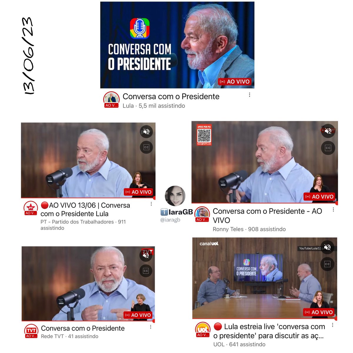 PapoAbertoKA's tweet photo. @LulaOficial https://t.co/d6QjHTsIQk