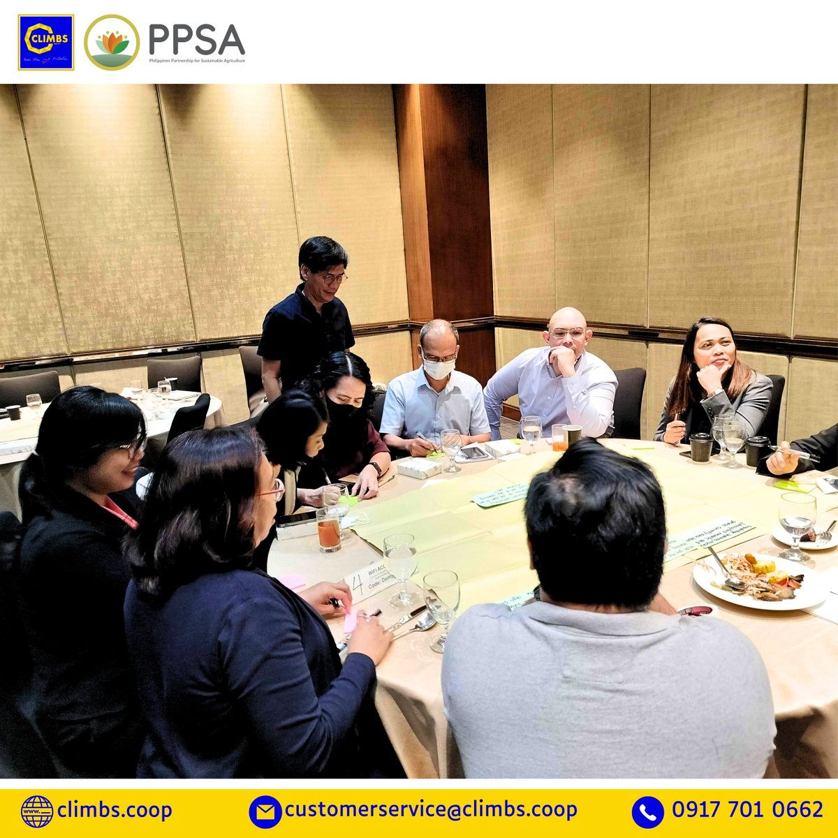 CLIMBSOfficial's tweet photo. CLIMBS Life and General Insurance Cooperative, represented by Blesilda L. Cumba, CLIMBS Vice President for Operations became officially a member of Philippines Partnership for Sustainable Agriculture (PPSA). #CLIMBSInsurance #Partnerships #Agriculture #SustainableAgriculture https://t.co/jbakPZ36wt