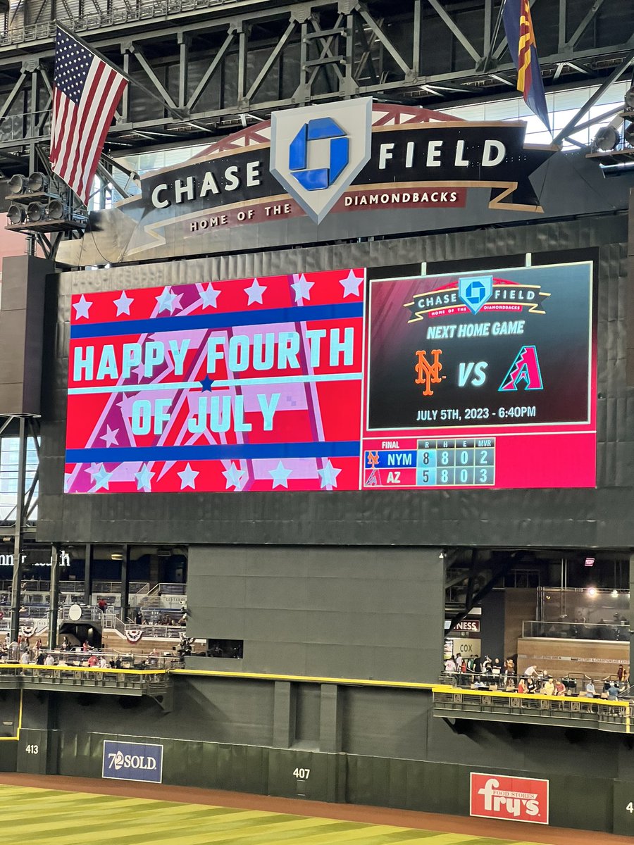 Tee_Chav's tweet photo. Blessed to celebrate today w/ my two favorite guys 🌭🇺🇸⚾️🦅 #GoDbacks #Merica #4thofJuly https://t.co/0tHezeX7Zc