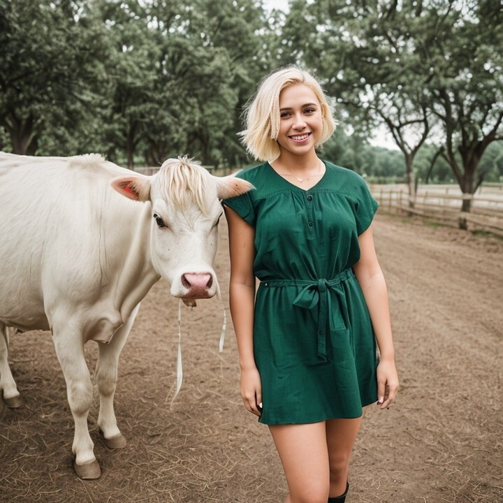 Just another day chilling with the cows at this farm 🍃🐄 They always bring a smile to my face! 😊 Share if you agree that these gentle giants are the best company! And don't forget to tag a friend who needs a dose of cuteness today! #CowsAreFriends #FarmVibes #AnimalTherapy