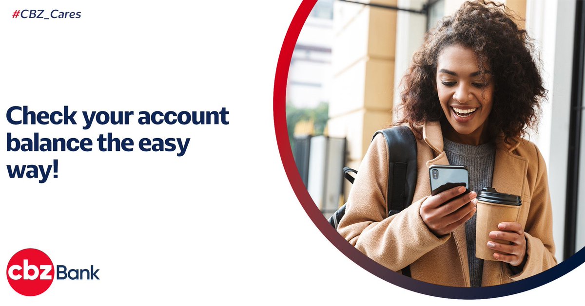 CBZHoldings's tweet photo. Not sure how much is in your account? Simply use #CBZTouch to get your balance.
1. Log onto CBZ Touch
2. Select My Account
3. Go to Balance Enquiry
4. Select your Account and Submit
#SimpleAsThat https://t.co/WNjlUs7NkY