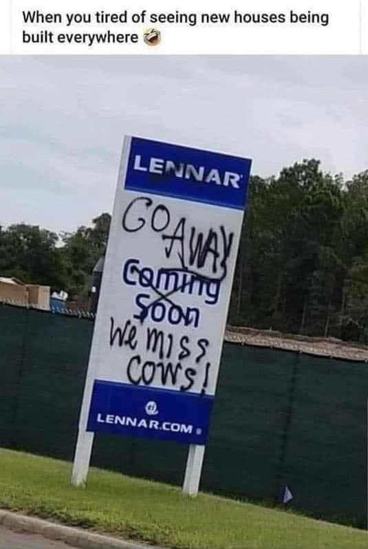 ClevelandViking's tweet image. 🐮🐮🐮 #StopBuilding #UrbanSprawl