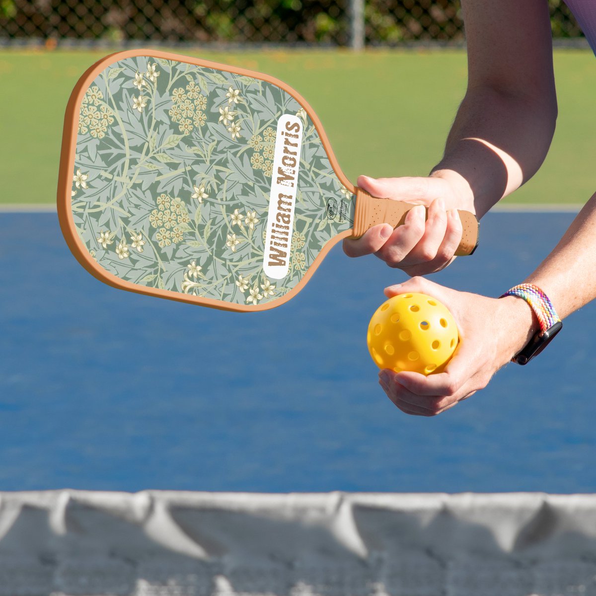 Artistry of William Morris's Jasmine Pattern Pickleball Paddle
zazzle.com/artistry_of_wi…

#WilliamMorrisArt #JasminePattern #PickleballPaddle #SummerGame #OutdoorFun #ArtisticDesign #HandcraftedBeauty #GameInStyle #MorrisInspired #PaddlePerfection #ArtistryUnleashed #CreativePlay