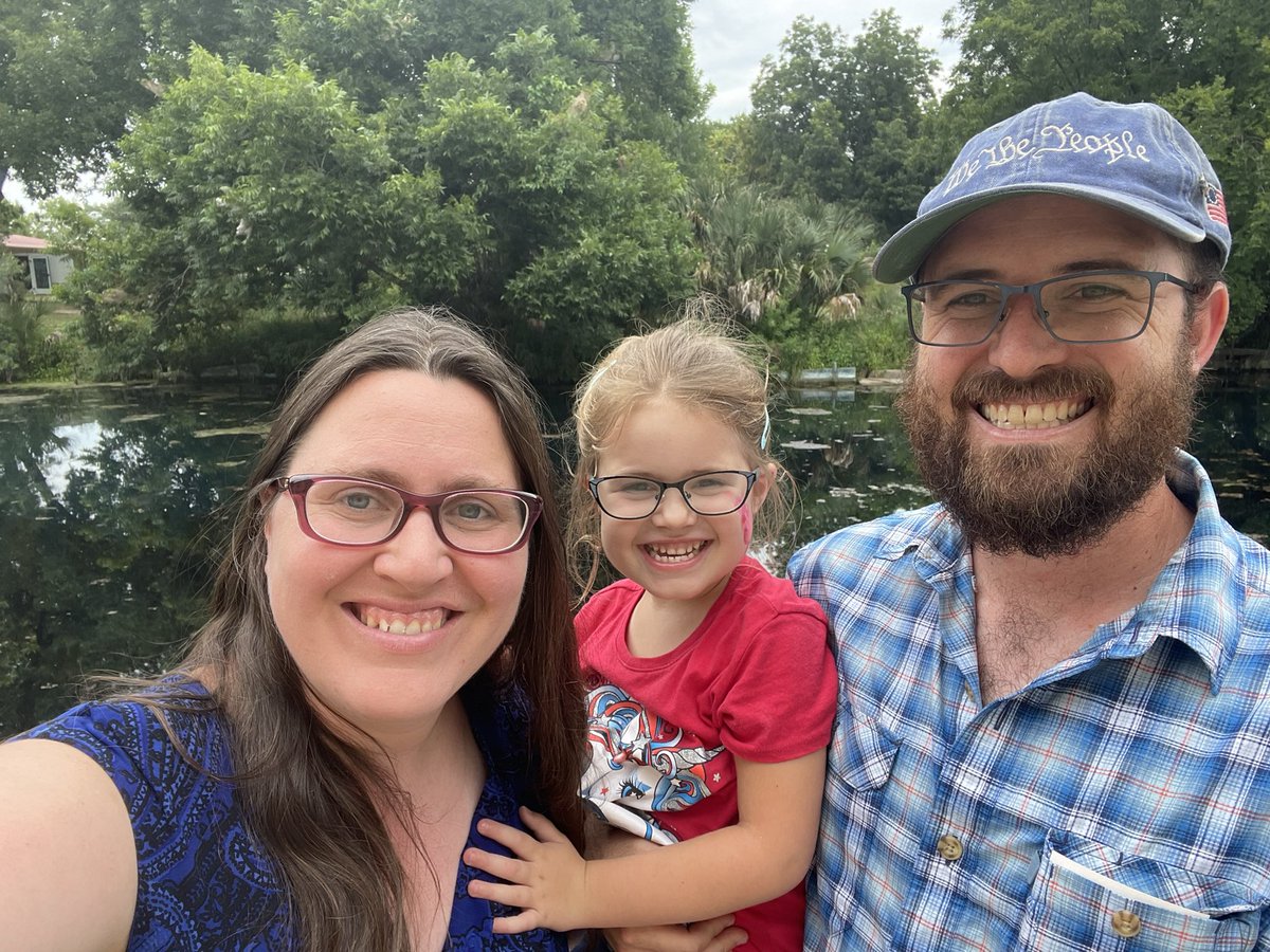 ErinForYall's tweet photo. Last three 4th of July stops:

Meadows Center (check out Lark’s mermaid facepaint)

St John’s 4th of July fundraiser

Back to Buda for fireworks.

Happy 4th y’all! I hope you refilled the well to keep fighting for a strong democracy! https://t.co/dgLtSawzcz