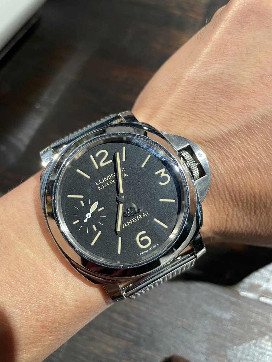 firenze13op's tweet photo. 夏時計😊
#Panerai
#PAM411 https://t.co/DmEghlTYT4