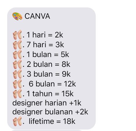 hayuu kaaa bisaa sung proses sat set