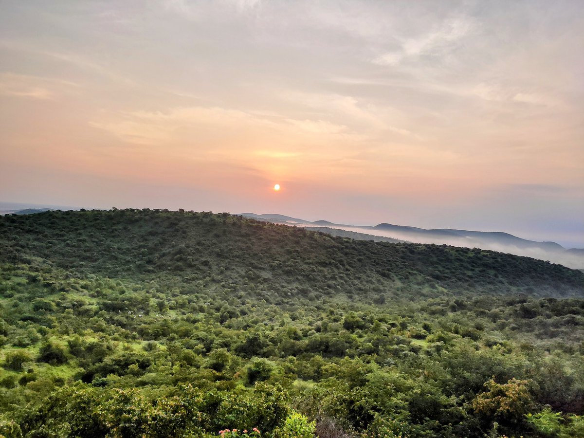 dcfgadag's tweet photo. When the sun sets on #Kappathgudda # Gadag @hkpatil @eshwar_khandre @aranya_kfd https://t.co/vpx65JzW01
