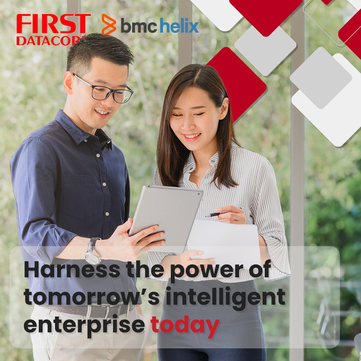 FirstDatacorp's tweet photo. Discover how BMC Helix Enterprise Service Management solutions can simplify complexity, integrate intelligence, and improve collaboration across all lines of business.

#FDCph #FDC #BMC #BMChelix #IT https://t.co/sKYyq9ZeqC