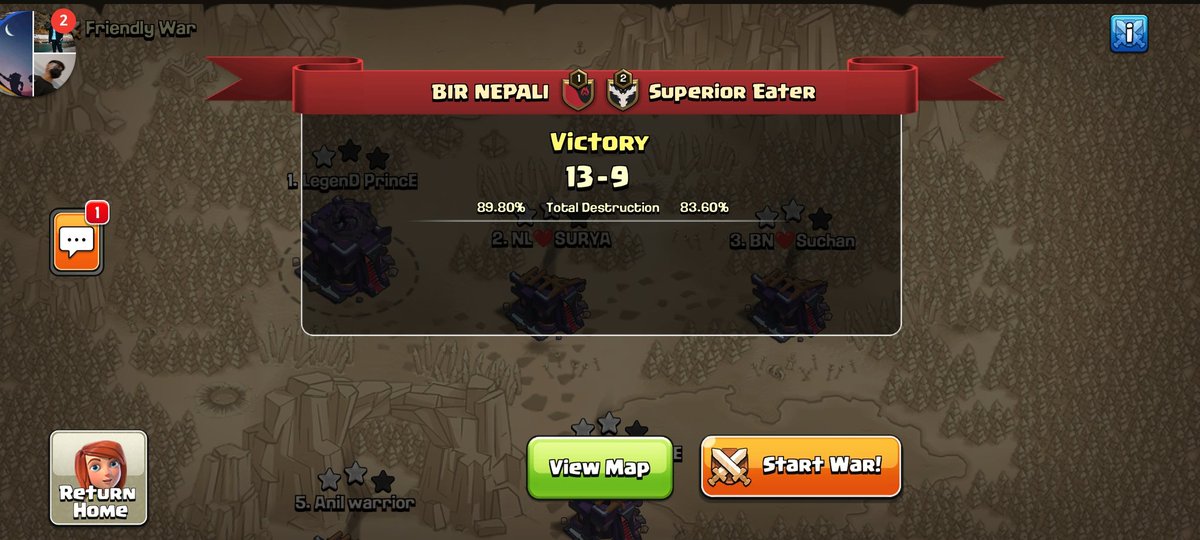 Back to the winning track 🔥❤️
RO128✅M&amp;S LEAGUE
WELL PLAYED SUPERIOR EATER
<a href="/davcrowning/">Đävïđ</a> <a href="/suchanstha18/">Suchan Shrestha</a> <a href="/spxhrestha42/">SuryaDADA</a>