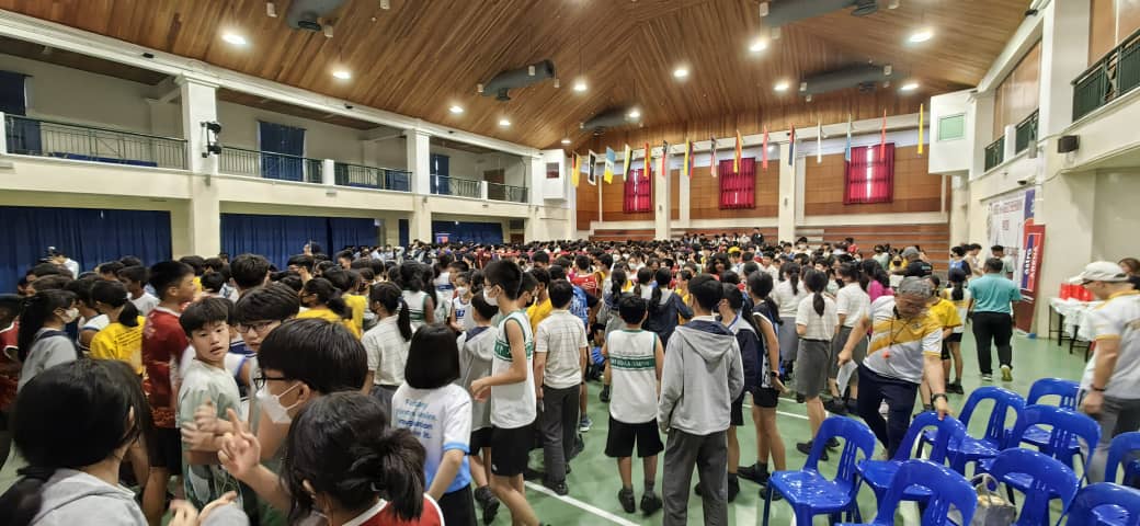 STL and KL Thunder are having a sepak takraw clinic at Sri Kuala Lumpur International School. You love to see the response.