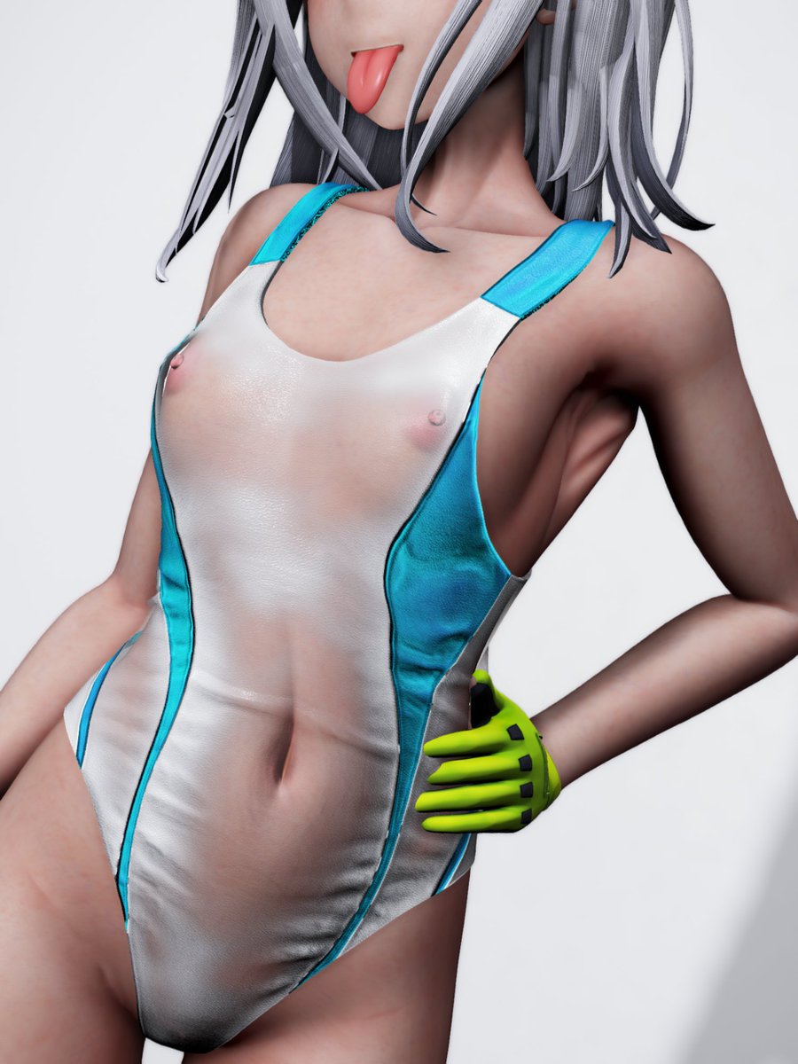 ビキニの日らしいので逆張りで競泳水着を貼ります(再掲) 