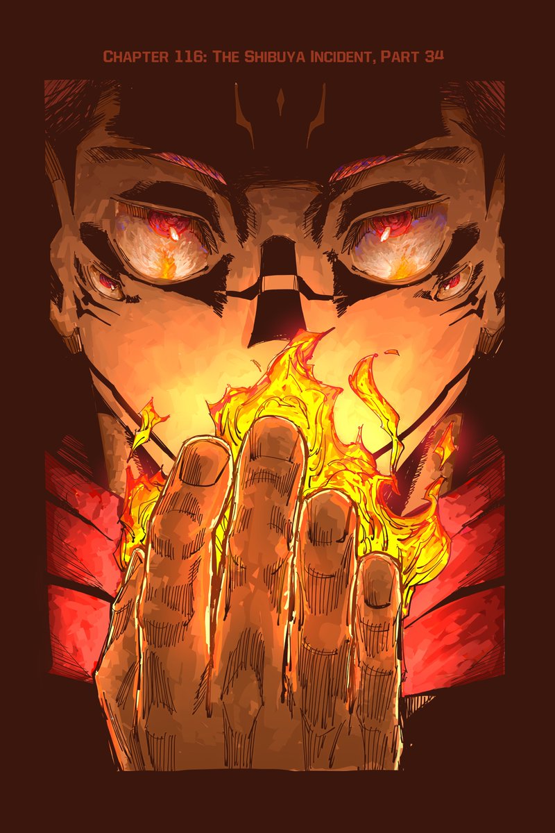 Quick coloring of Sukuna 

#JujustuKaisen #JJK #mangacoloring