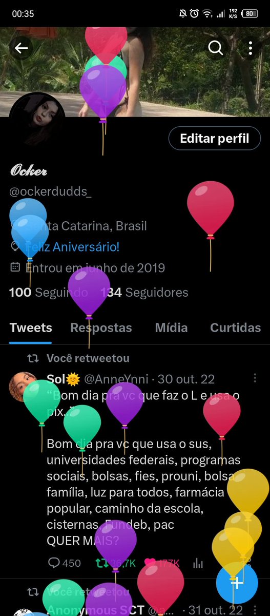 ockerdudds_'s tweet photo. Adoro esses balaozinhos, feliz aniversário pra miiiiiim! 🥰 https://t.co/ARy9w5GvZ4