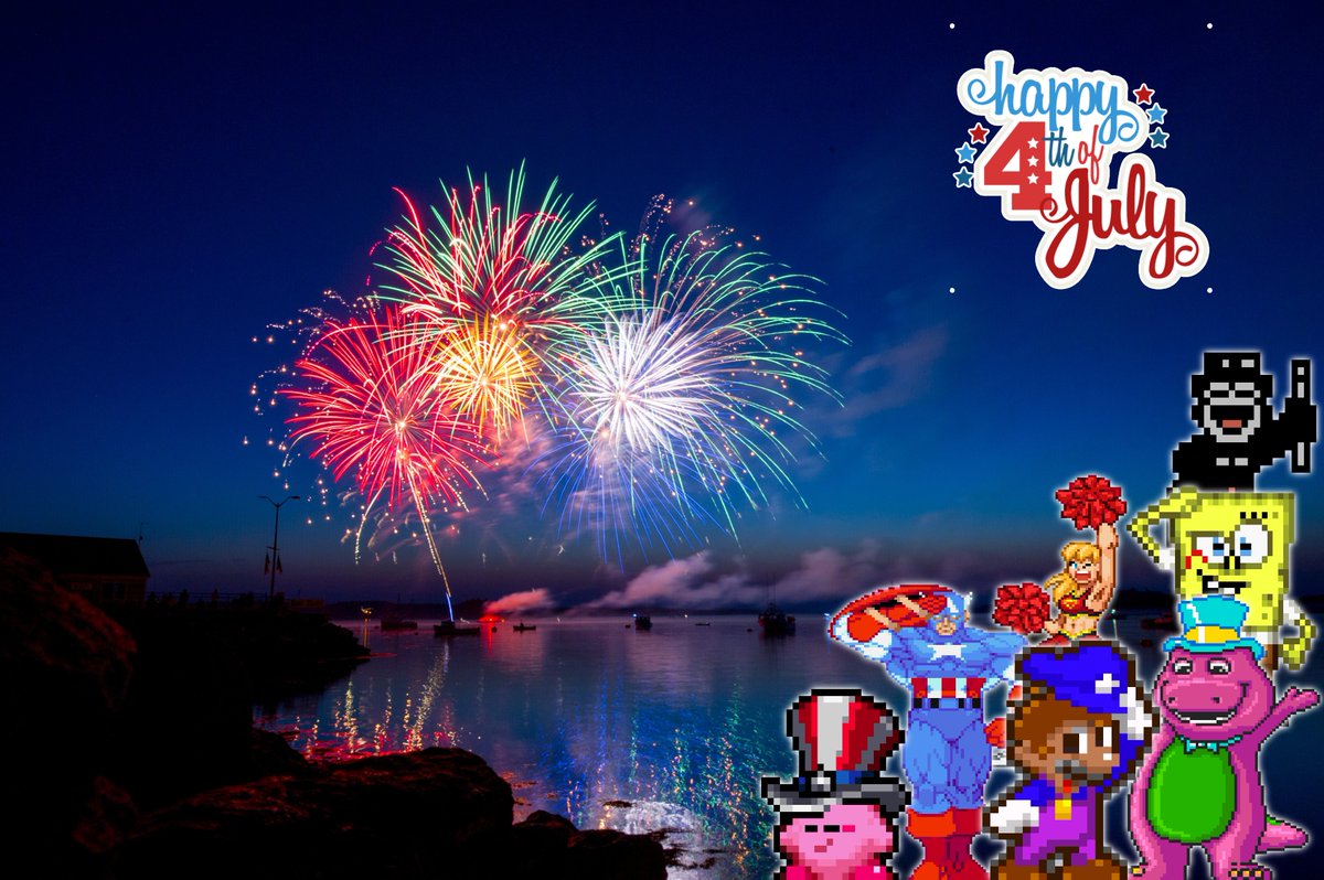 charleslloydjr1's tweet photo. #hitentertainment
#icons
#kirby
#oc
#supercharlie623
πΊπΈπ₯πΊπΈ
#4thofjulyπΊπΈπ₯πΊπΈ
#crossover
#dccomics
#dreamworks
#felixthecat
#marvelcomics
#nickelodeon
#nintendo
#spongebobsquarepants
#barneyandfriends
#independencedayπΊπΈ
#hallaboratoryinc
#4thofjuly2023
#independenceday2023 https://t.co/fvhGo5mhZd