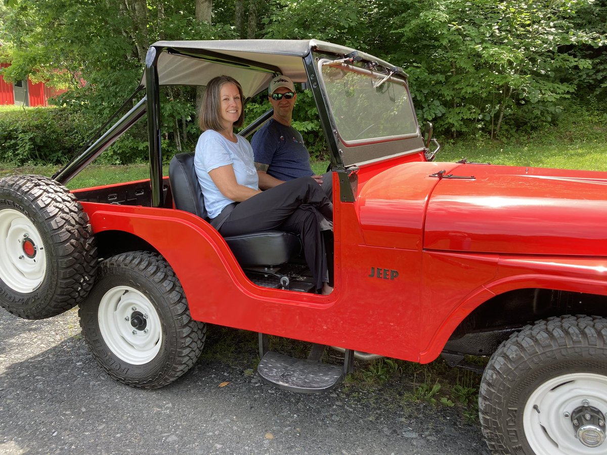 drjaredperry's tweet photo. I got to take the ladies for a ride in the @jeep CJ today! #jeep #jeepcj #jeeplife #familytime #4thofJuly https://t.co/eduYgvezZS