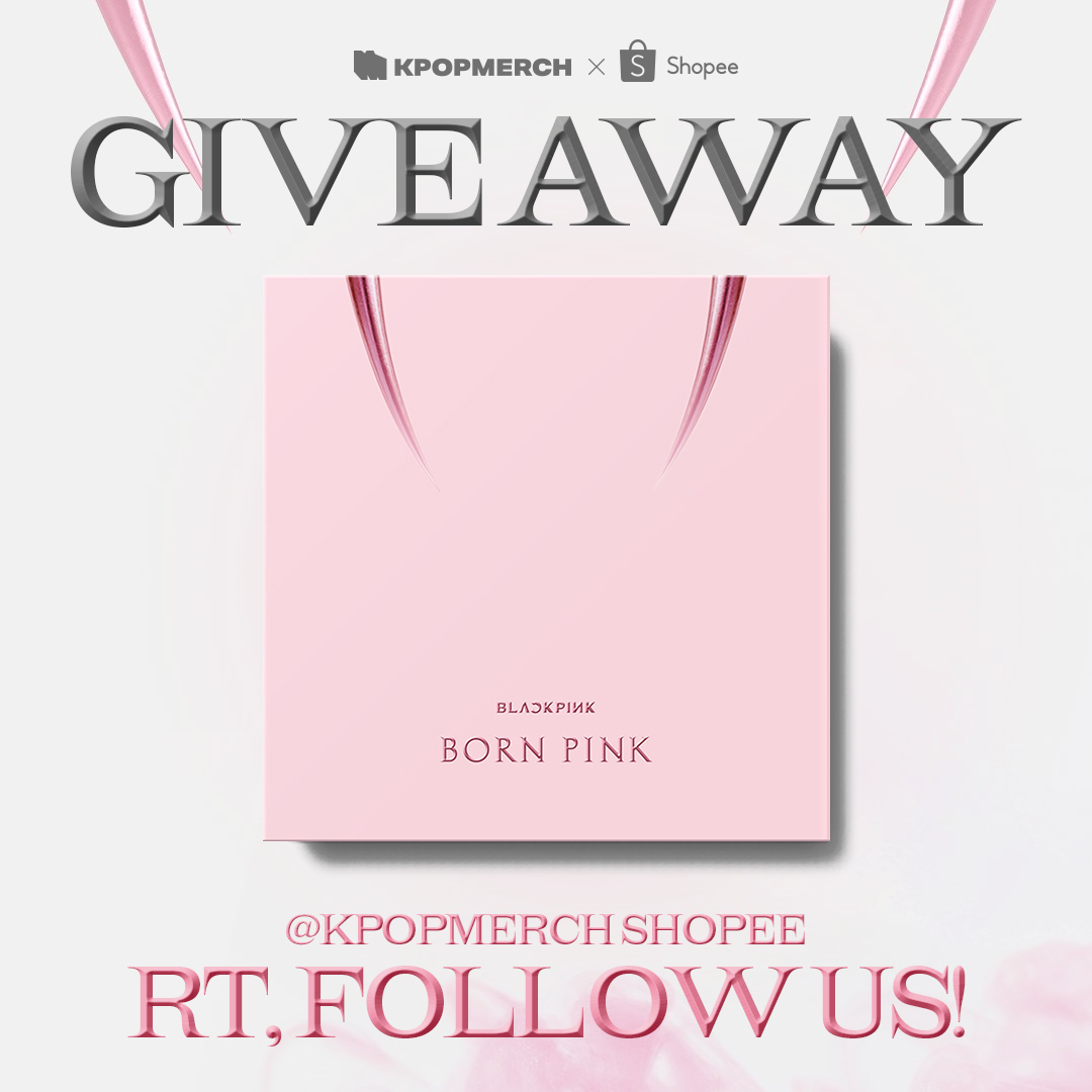 KpopmerchShopee's tweet photo. ❤KPOPMERCH x BLACKPINK GIVEAWAY EVENT❤  

#RT &amp; #LIKE THIS POST
#FOLLOW (@KpopmerchShopee)

🎁PRIZE (2 people)
✨BLACKPINK - BORN PINK LP 2ea
📆Winner will be announced July 31, 2023

#BLACKPINK #Giveaway https://t.co/Fdz3PTNpra