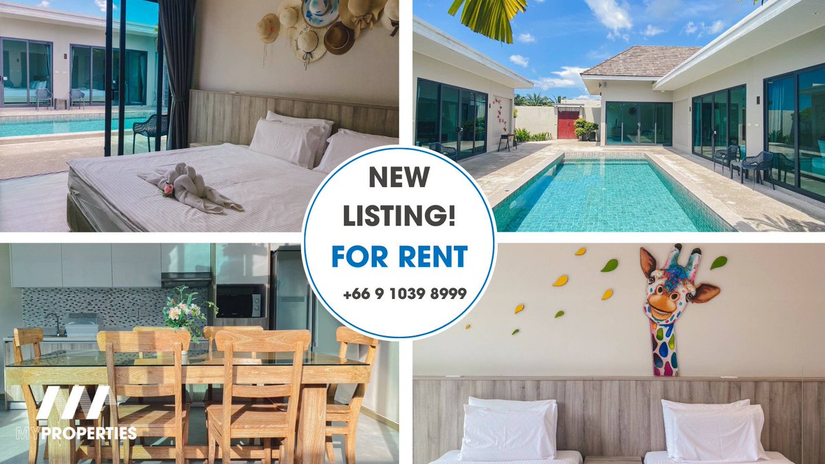 MyPropertiesEN's tweet photo. Hi There! #PoolVilla for #rent!
Where? 📌 Bang Tao!
Have you seen something like this before?
#phuket #realestate #beachlife #luxury #luxurylife #dreamlife #realestatephuket #realestateinvestment #poolvilla  #apartments #villaforsale #poolvilla #condoforsale #phuketproperties https://t.co/r3QpxNvmYE
