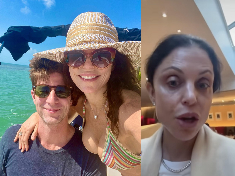 Bethenny Frankel gave her Instagram followers a hilarious guided tour of the international terminal at New Jersey's Newark Airport, calling the entire space a 