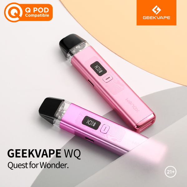 🌹Rose &amp; 🌸Sakura, what is your choice?
Indulge in the delightful gift of vibrant flavors with Wenax Q's two stunning pink colors. 😍
Experience the joy of vaping in style and treat yourself to an adventure packed with flavor. 🔥

#Qpod #geekvape #wenaxq #Geekknowsbetter #geekvp