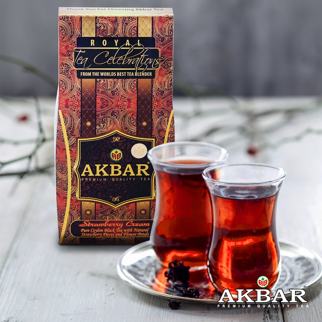 AkbarLtd's tweet photo. Indulge in the delicate symphony of our luxurious fusion, harmonizing High/ Medium Grown black tea with natural strawberry pieces and luscious strawberry cream. The Akbar Treasurer Collection guarantees a cup of blissful decadence.
https://t.co/RzV3S2oJG4
#akbartea #ceylontea https://t.co/NtxggWlfdc