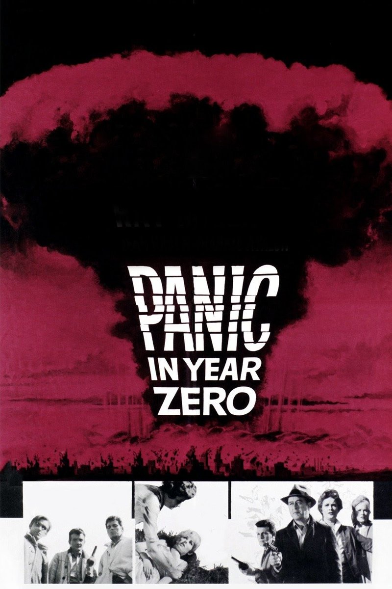 HorrorOrman's tweet photo. Released July 5, 1962(US).
#PanicinYearZero!
#horror #action #scifi #sciencefiction #thriller https://t.co/ufNARrjSXL