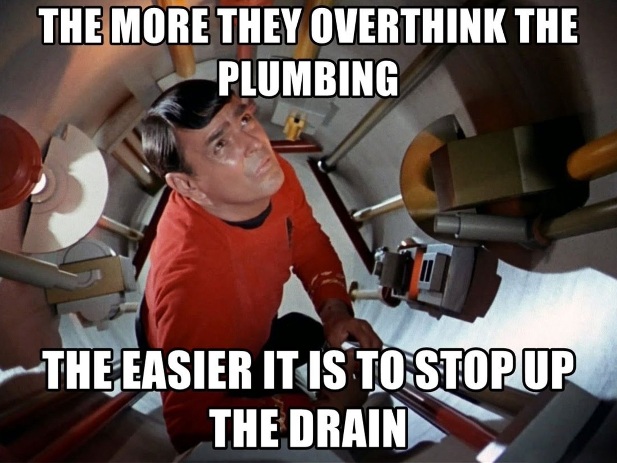 Best_Plumbers's tweet photo. Don't overthink it. 
Find the Best Plumbers at https://t.co/CjgbsVBZaA 
#plumbing #plumbers #BestPlumbers https://t.co/UaNXUMncwF