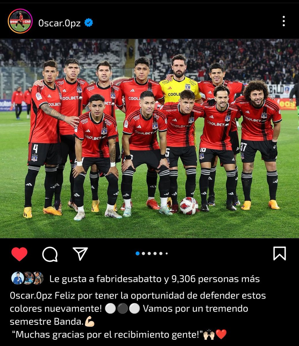 SuenaLaureano's tweet photo. Debutó #Opazo en #ColoColo y @RacingClub ni nos conto que se habia ido.
Que fenómenos. https://t.co/jw12mVoTc0