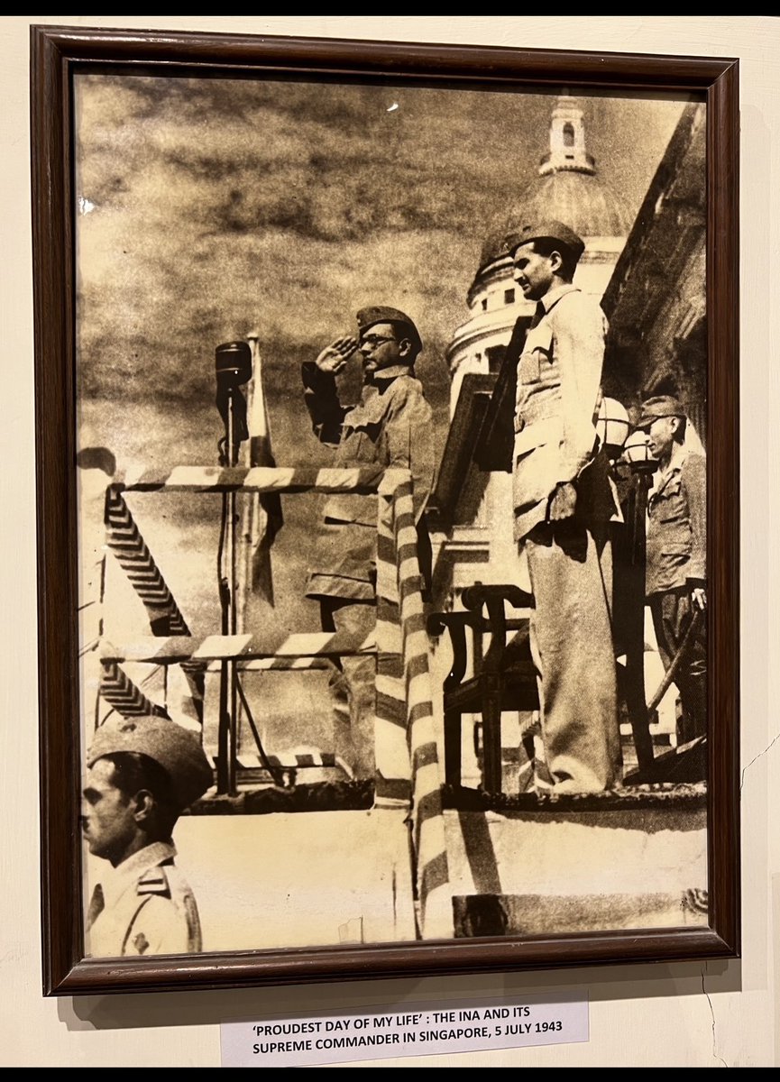 AnshulChaturvdi's tweet photo. July 5, 1943
Singapore
“Proudest day of my life”
was how #Subhas Bose described it. Having landed in Singapore on July 2, this was the day he took over the leadership of the India Independence League, and thereafter of the INA
80 years today
Photo: #Netaji Bhawan, Kolkata https://t.co/OQHKbhSdTh