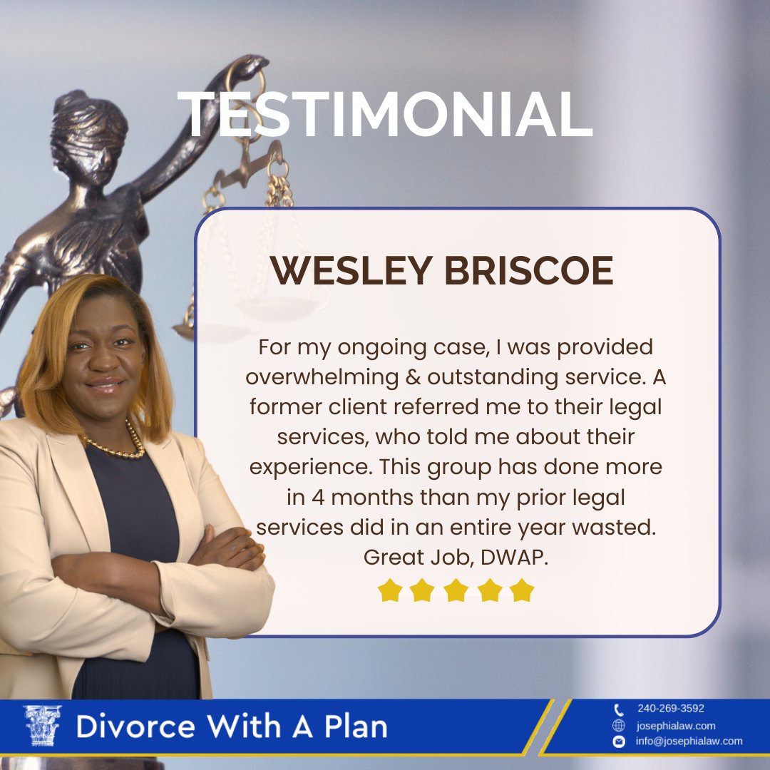 Thank you to our amazing clients for trusting us with their legal needs and leaving a glowing 5-star review! Your support means the world to us. 

#Grateful #ClientAppreciation #blackexcellence #helpingclients #happyclients