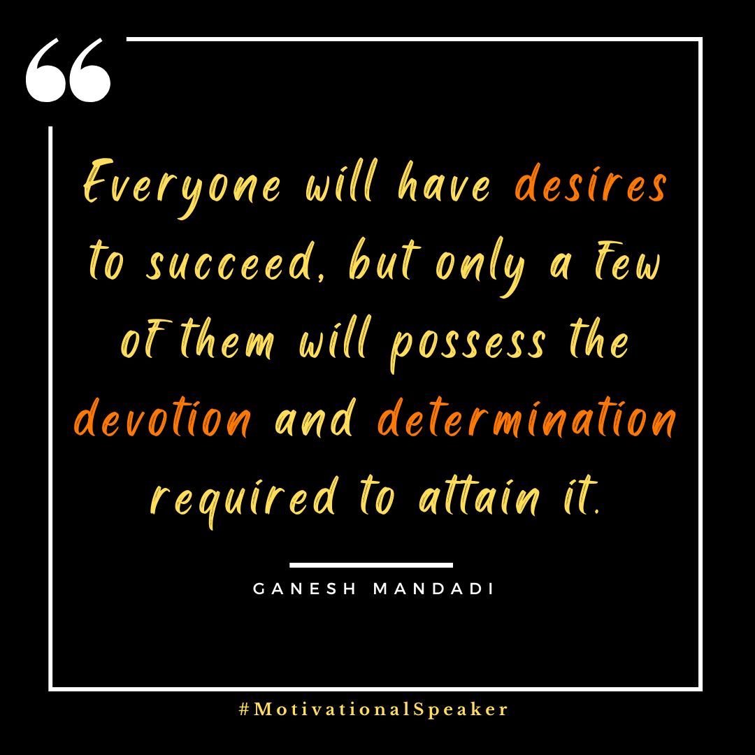 MandadiGanesh's tweet photo. 🔥 Embrace the power of the 3 D's: #Devotion, #Determination, and #Desires 💯🌈

Agree, Like, Share, Comment 👍🤝🏻💖 and Follow 👉 @MandadiGanesh for more content on sustainable happiness, success and life fulfillment 🙏

#SuccessMindset
#GaneshMandadi
#MotivationalSpeaker https://t.co/8RLzfYnGLa