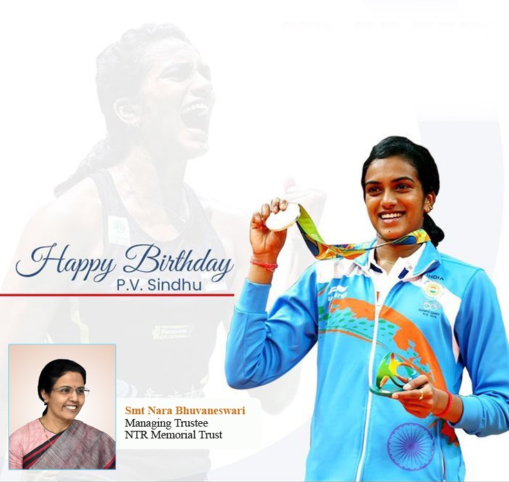 Happy birthday to the extraordinary badminton player and inspiration, @Pvsindhu1! Your dedication, hard work, and incredible skills continue to make us proud. Wishing you a day filled with love, joy, and success. 🎉🏸 #BadmintonChampion