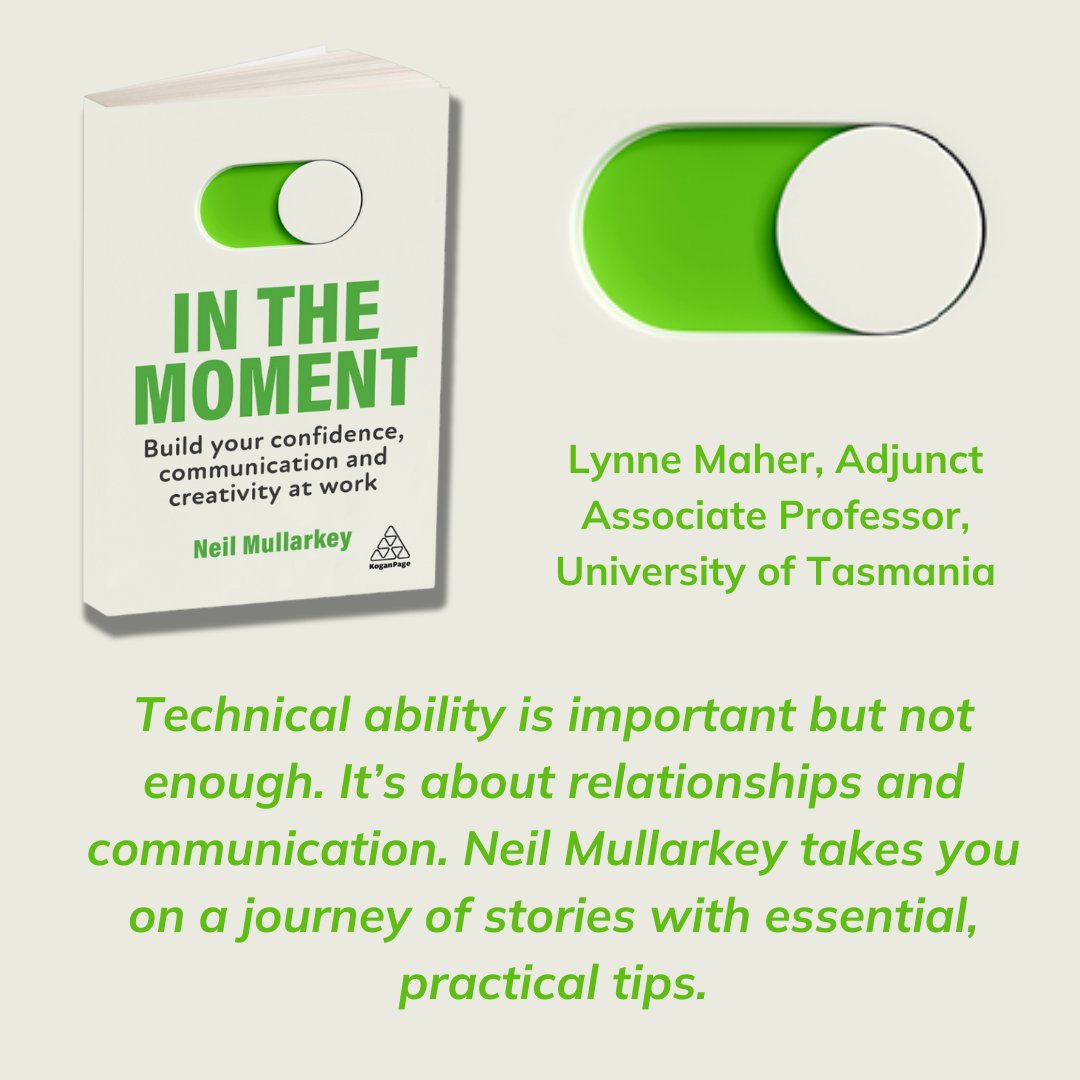 Love Neil Mullarkey's new book- it's a must read! Inspiring for work but also some useful tips for home life.