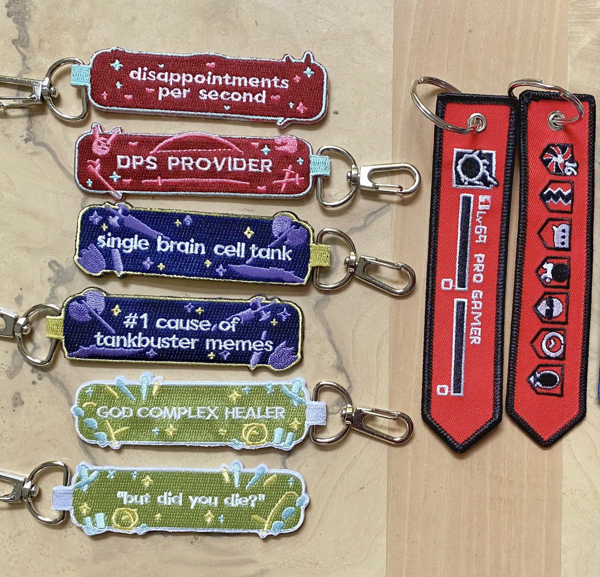 Hikazio's tweet photo. I was going to post these tomorrow but you guys are sniping them off my store already— if you’re interested in preordering these tags, here’s the link! 

https://t.co/fLXCB4ZYKv https://t.co/CEzydb8PXO