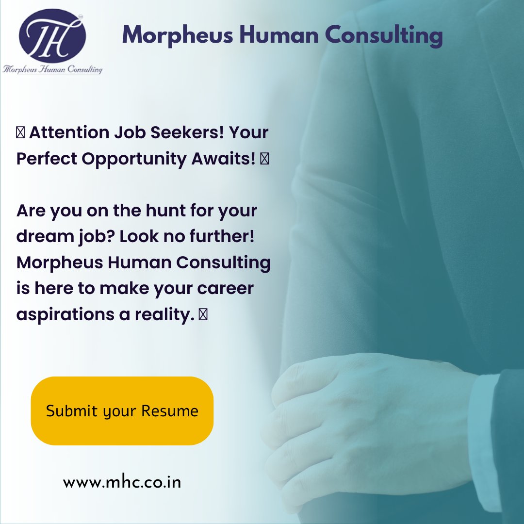 morpheusconsult's tweet image. Recruitment Services 

@morpheusconsulting 
#morpheusconsulting 

#career #careergoals #interviewtips #jobhunt #jobhunting #candidate #employment #employmentopportunities #jobsearch #jobsinindia #jobsinmumbai #jobsindelhi #mumbai #delhincr #kolkata #bangalore #bengaluru #chennai
