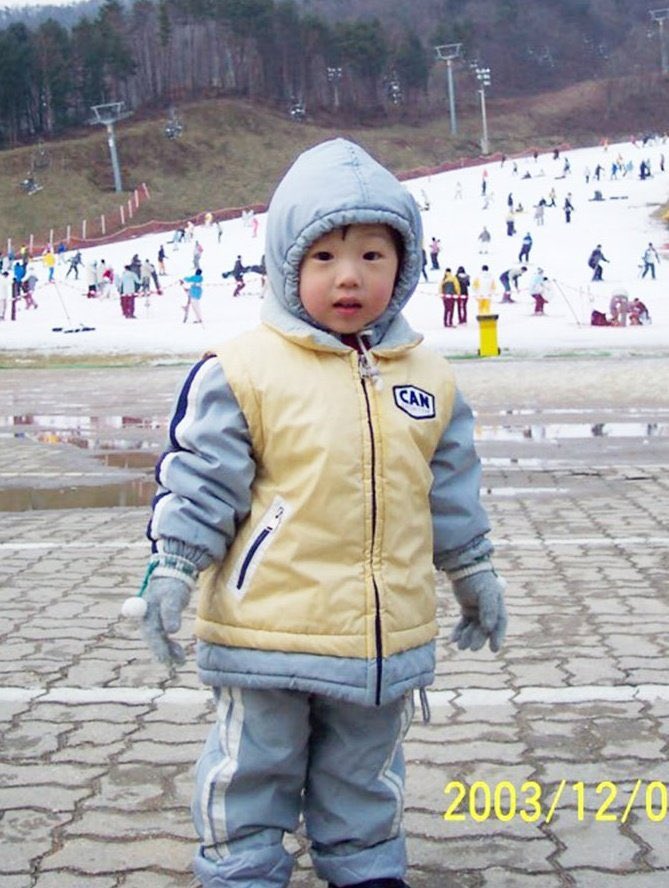 2003년 1월이랑 12월 ..  쑥쑥 자란다
