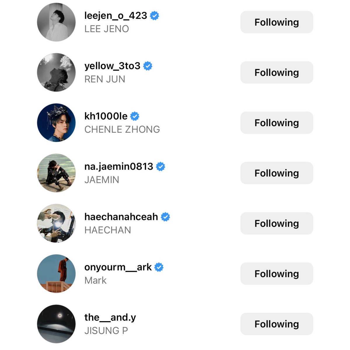 น้องดรีม 7 หน่อมีไอจีกันครบทุกคนแล้ว 🥺♡ เหลือของคนเล็กเป็นน้องใหม่ยังไม่มีติ้กฟ้าแบบพี่ๆๆ 5555555555