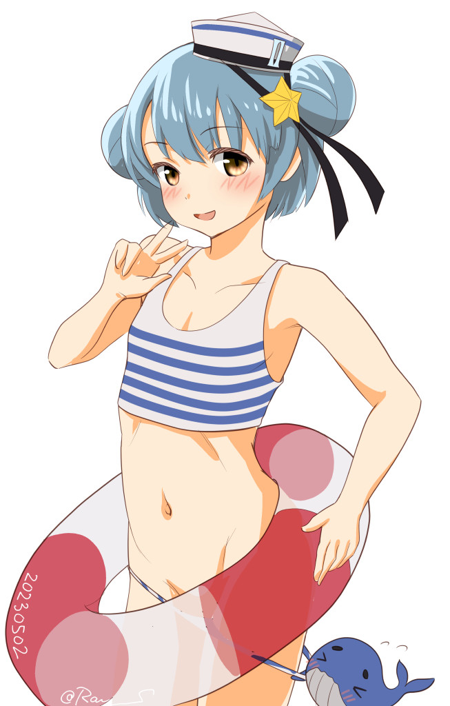 艦これ「#ビキニスタイルの日 #艦これ 」|Ray.Sのイラスト