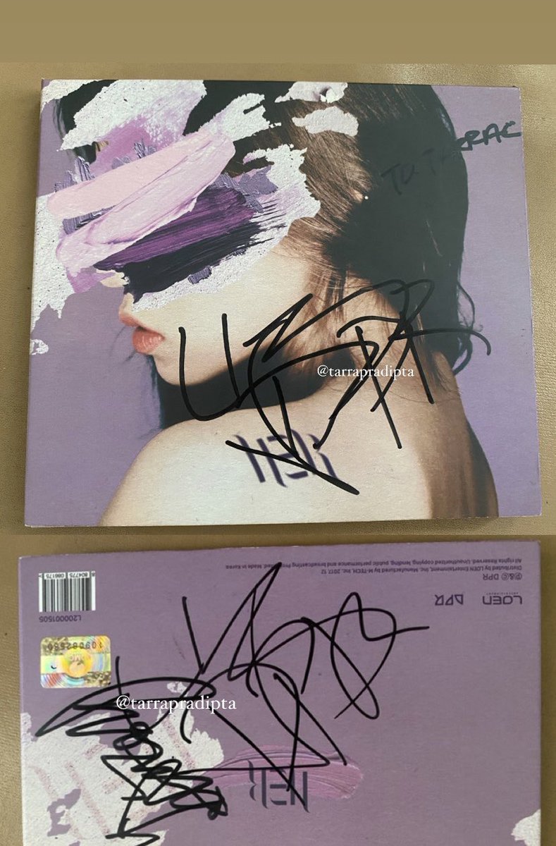 santarrapark's tweet photo. WTS 
DPR LIVE HER ALBUM SIGNED BY DPR LIVE (2x) &amp; DPR IAN

Sell this very cheap 🙏🏻
WW shipping ✔️ 
📌 Indonesia 
💵 Indonesia bank transfer only 
ดีล อัลบั้ม dpr live her album signed 

#ตลาดนัดkhiphop #ตลาดนัดkhh #ตลาดนัดdpr
#dprlive #dprian #christianyu #hongdabin #wtbdprlive https://t.co/aguvnPNXd6