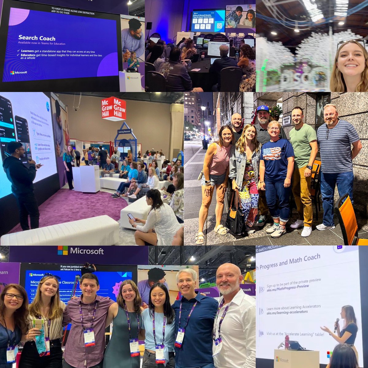 Wow, #ISTELive!! What a joy to spend last week in the midst of all that energy. 

So grateful for my amazing @MicrosoftEDU teammates, for all the warm and endlessly encouraging audience members, and for every incredible educator who makes up this community. You inspire me! 🌻