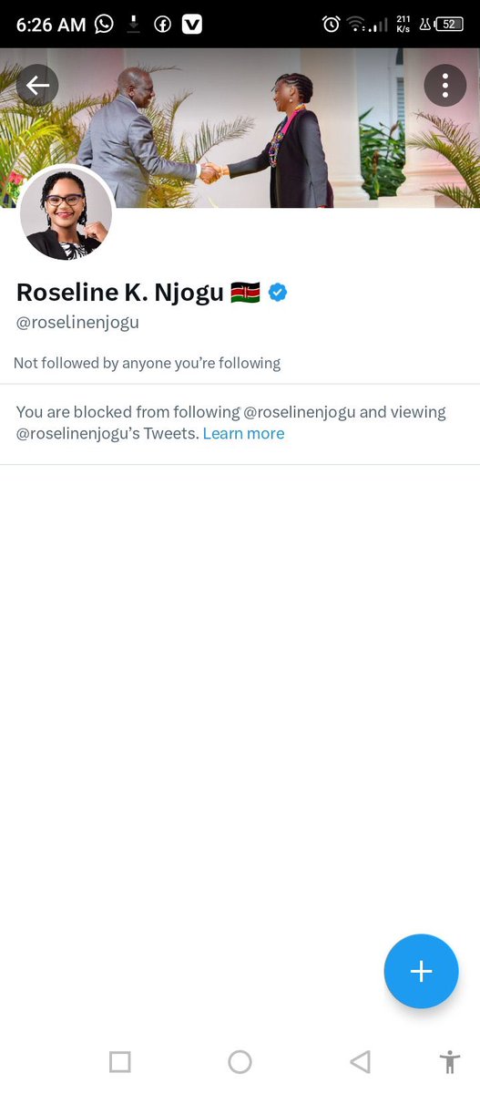 RobertAlai's tweet photo. Hello Hon Alai

Cs Roseline Njogu @roselinenjogu is blocking us as Kenyans in Doha when we complain about Rangers something is not right https://t.co/WpIoPYhqZs