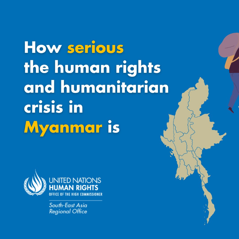 OHCHRAsia's tweet photo. 📌NEW REPORT: The #Myanmar military has unilaterally imposed amendments to the registration law for non-profit organizations, barring humanitarian aid providers from access to banking, import, procurement &amp; transport of goods, &amp; free movement. Read more👇 #WhatsHappeningInMyanmar